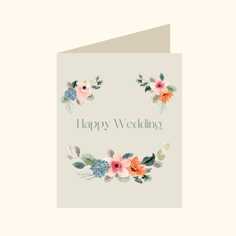 Happy Wedding Flowers
