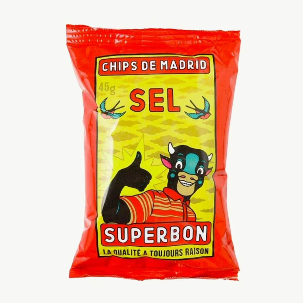 Superbon Salted Potato Crisps 45g