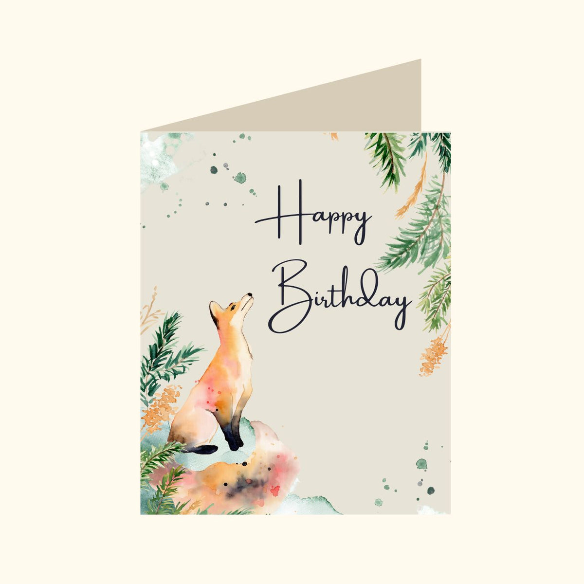 Happy Birthday Fox