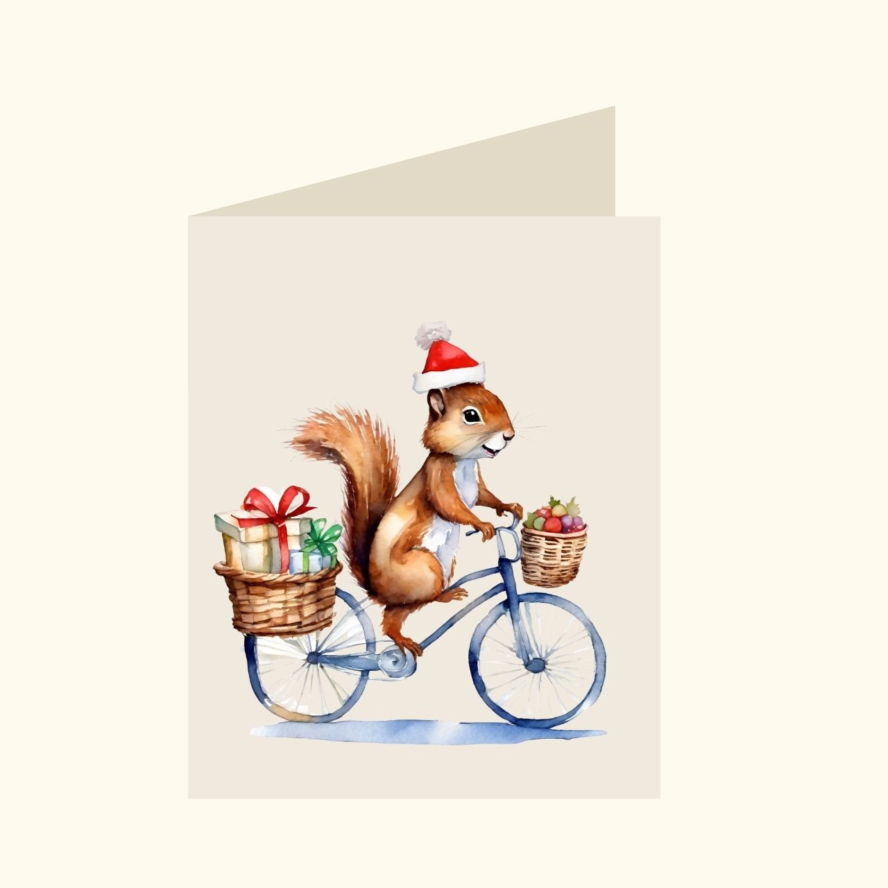 Squirrel Christmas delivery!