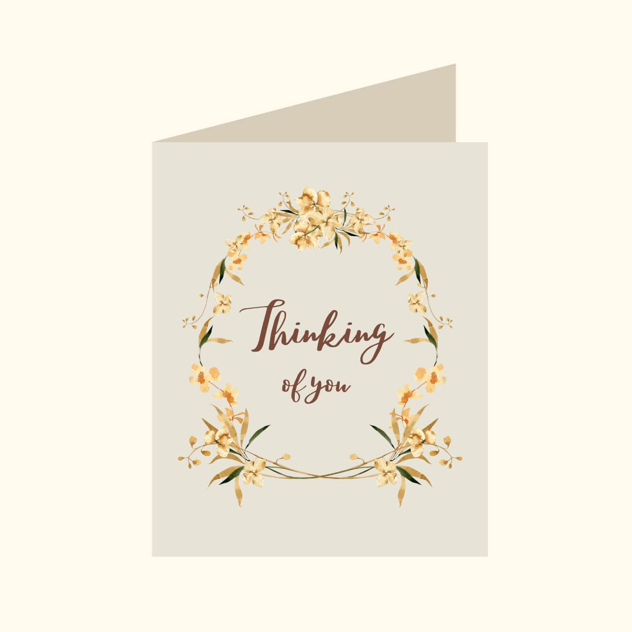 Thinking Of You Autumn Wreath