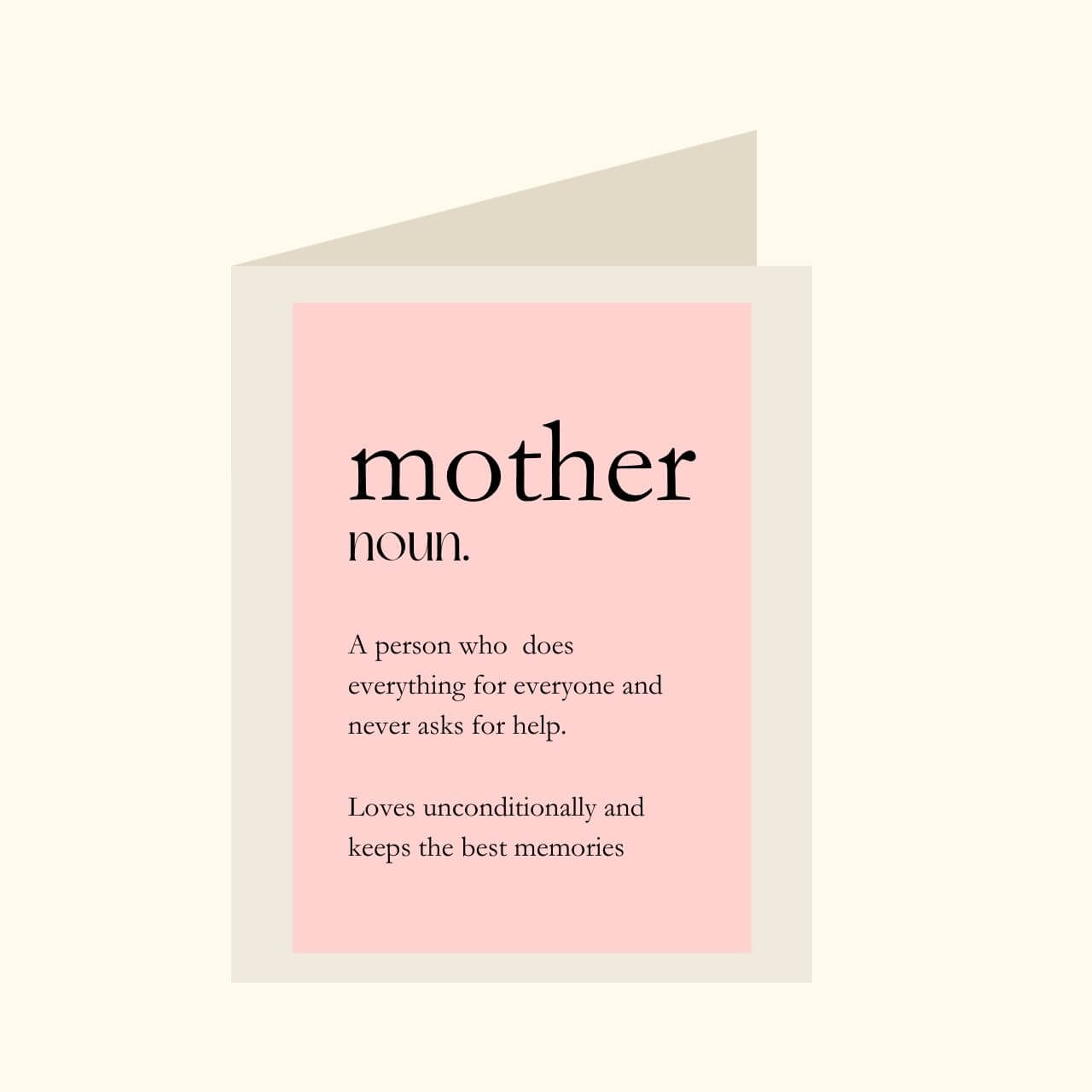 mother noun