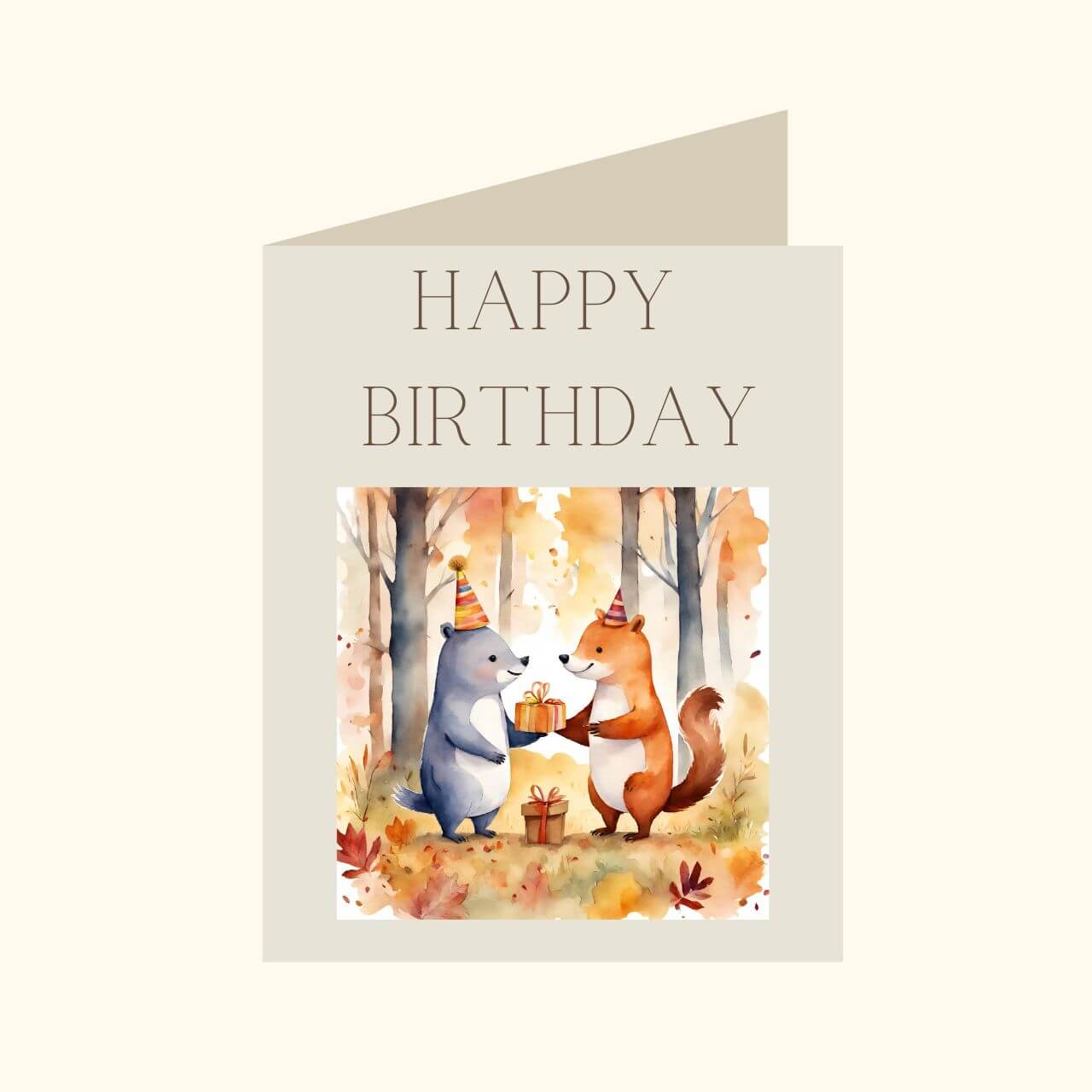 Happy Birthday Squirrel