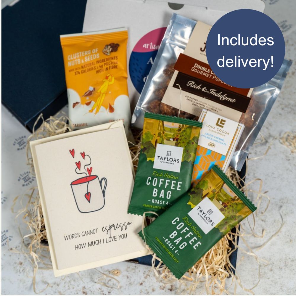 Coffee and Treats Letterbox Hamper