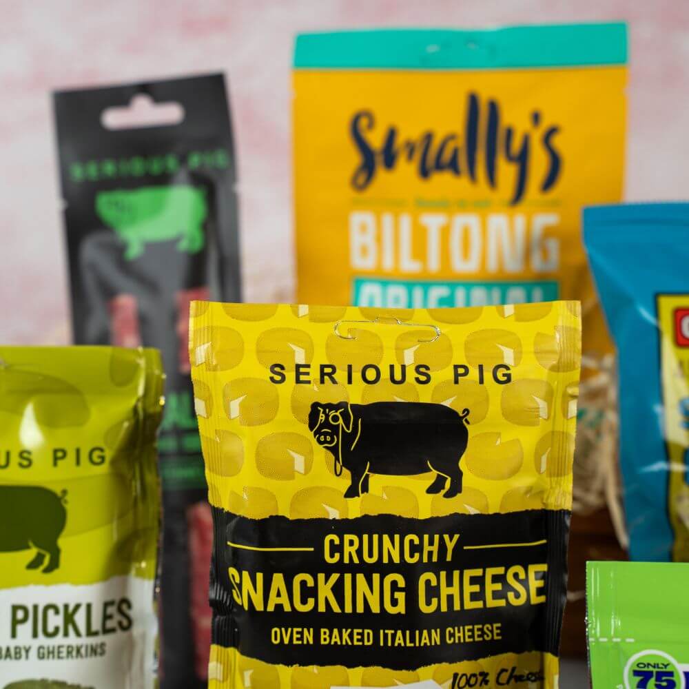 Keep on snackin’ Basket