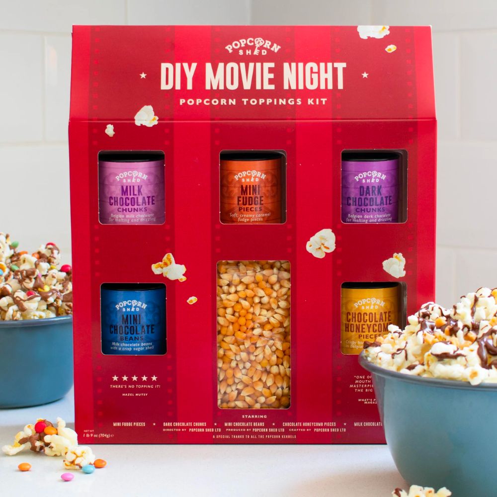 Popcorn Toppings Kit - Make Your Own Popcorn