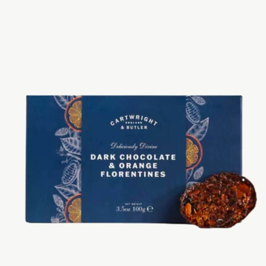 Dark Chocolate With Orange Florentines 100g