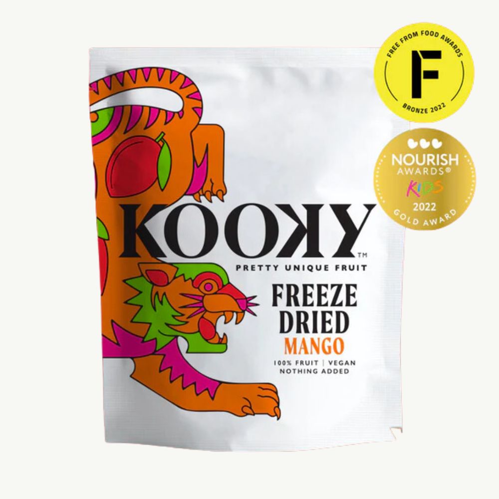 Kooky Freeze Dried Mango 100% Fruit 12g
