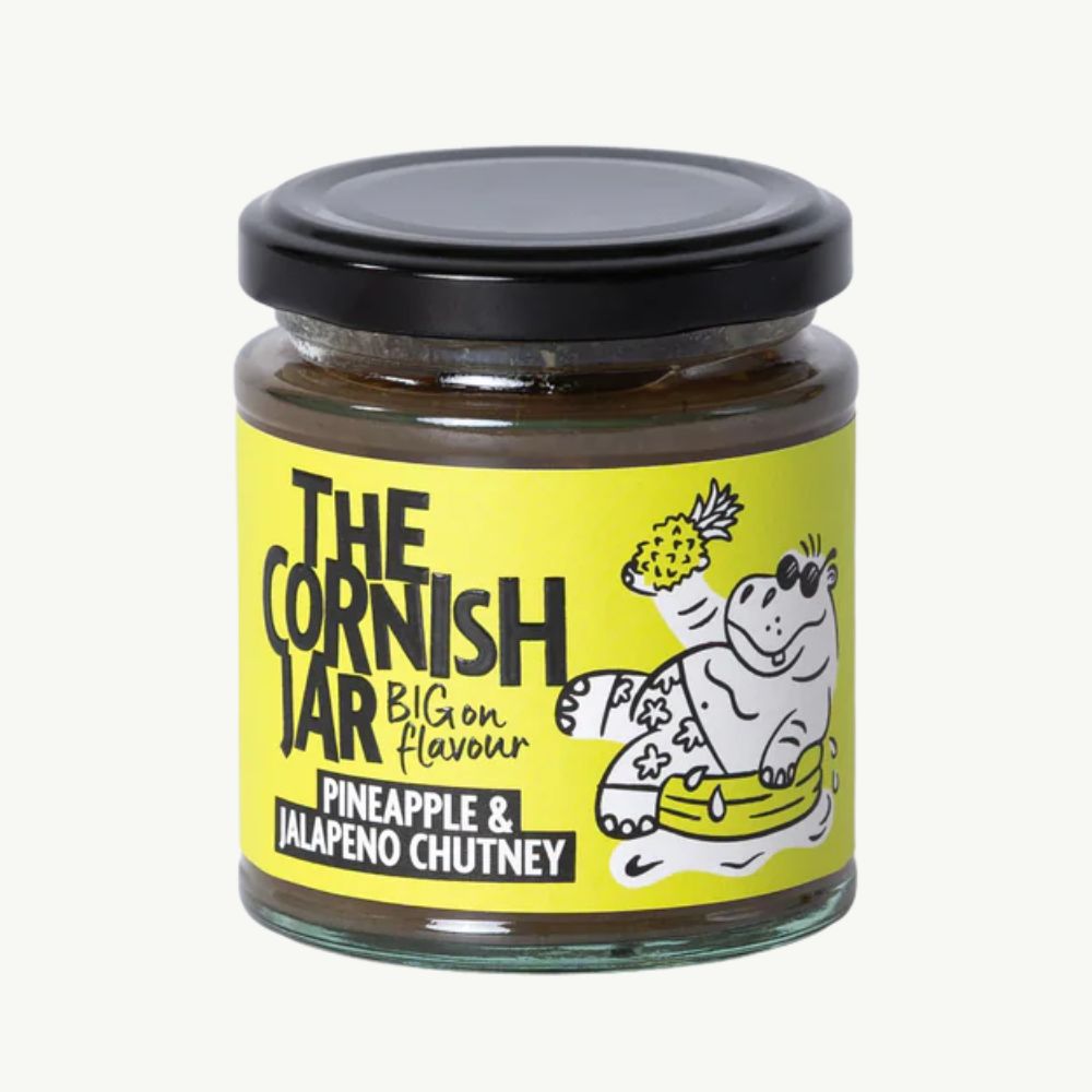 Cornish Jar Pineapple & Jalapeno Chutney 210g
