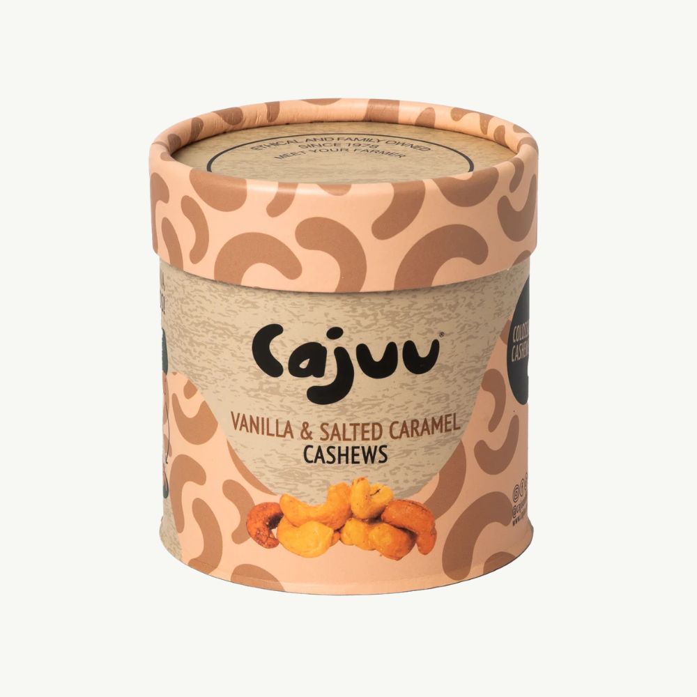 Vanilla & Salted Caramel Cashews 100g