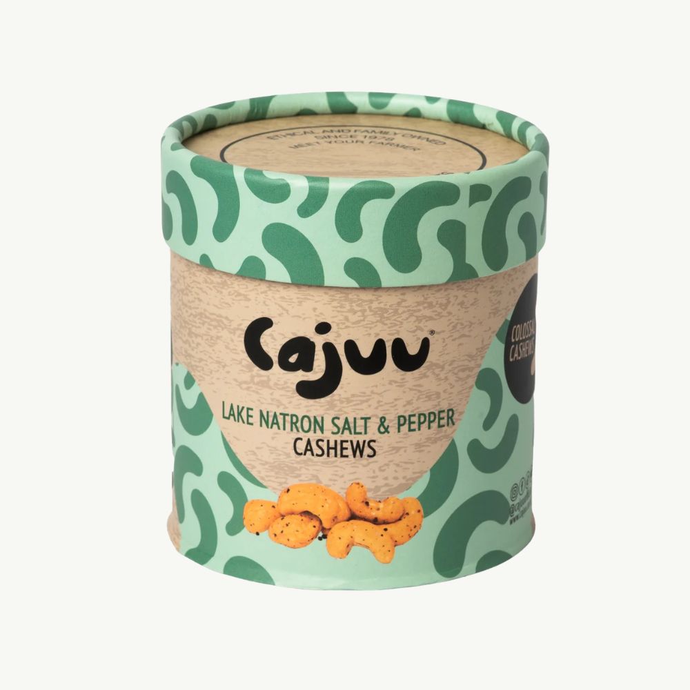 Lake Natron Salt & Pepper Cashews 100g