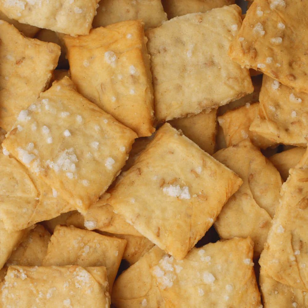 Perello Flaked Salt Olive Oil Crackers 150g