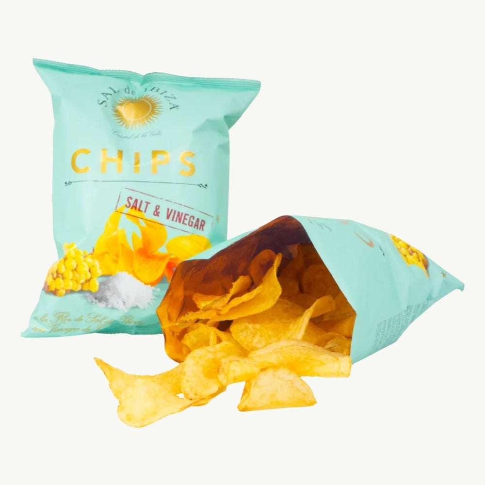 Sal de Ibiza Salt & Vinegar Crisps 125g