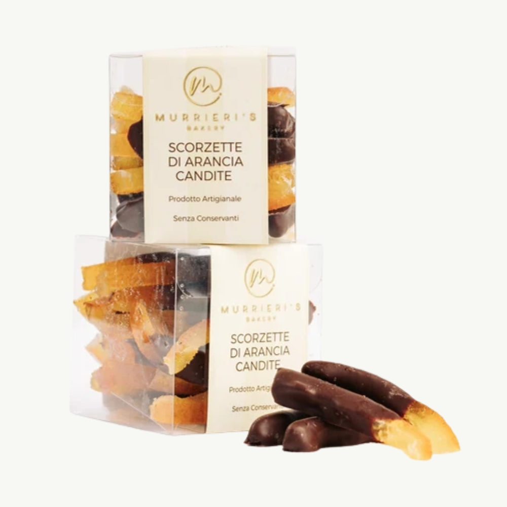 Candied Orange Peel Dipped in Chocolate 100g