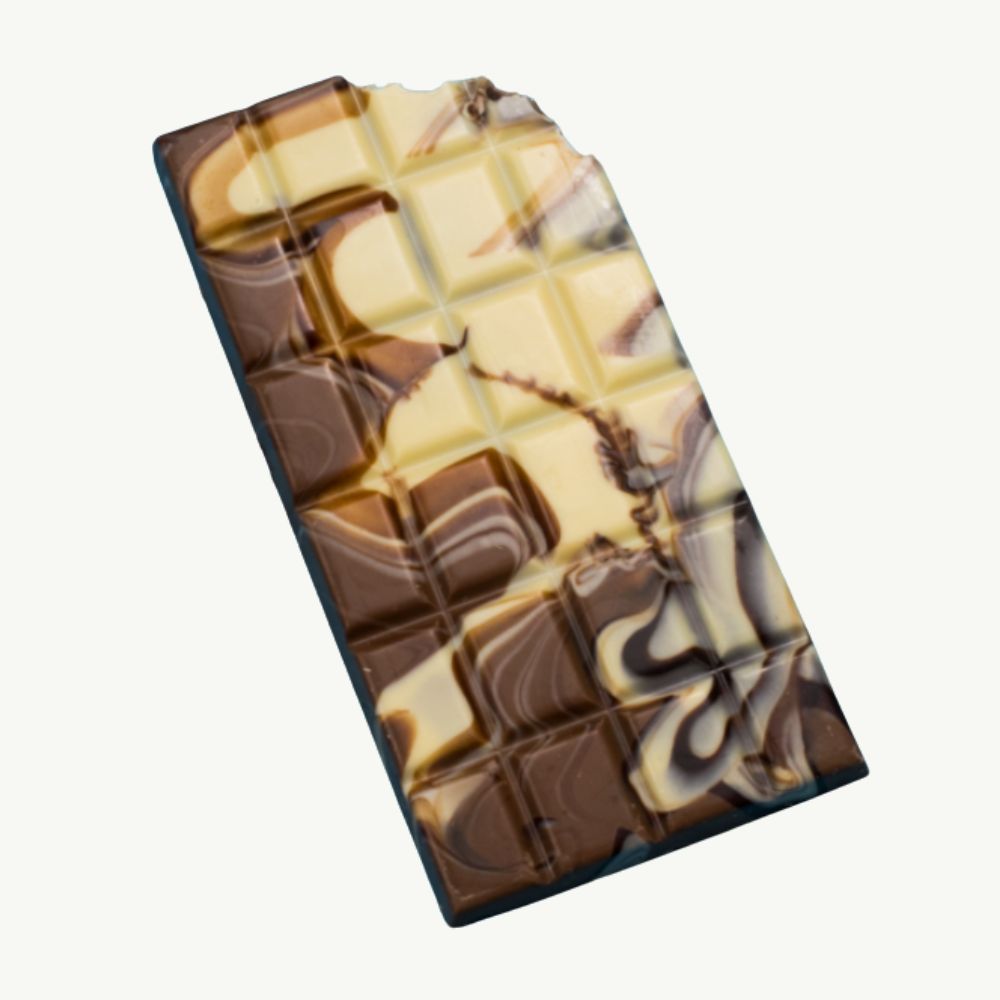 Cocoa Loco Organic Marbled Chocolate 100g