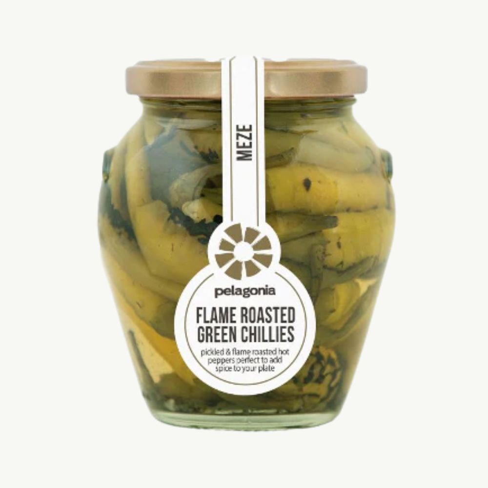 Flame Roasted Green Chillies 300g
