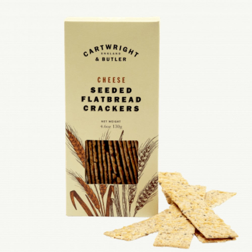 Cheese Seeded Flatbread Crackers 130g