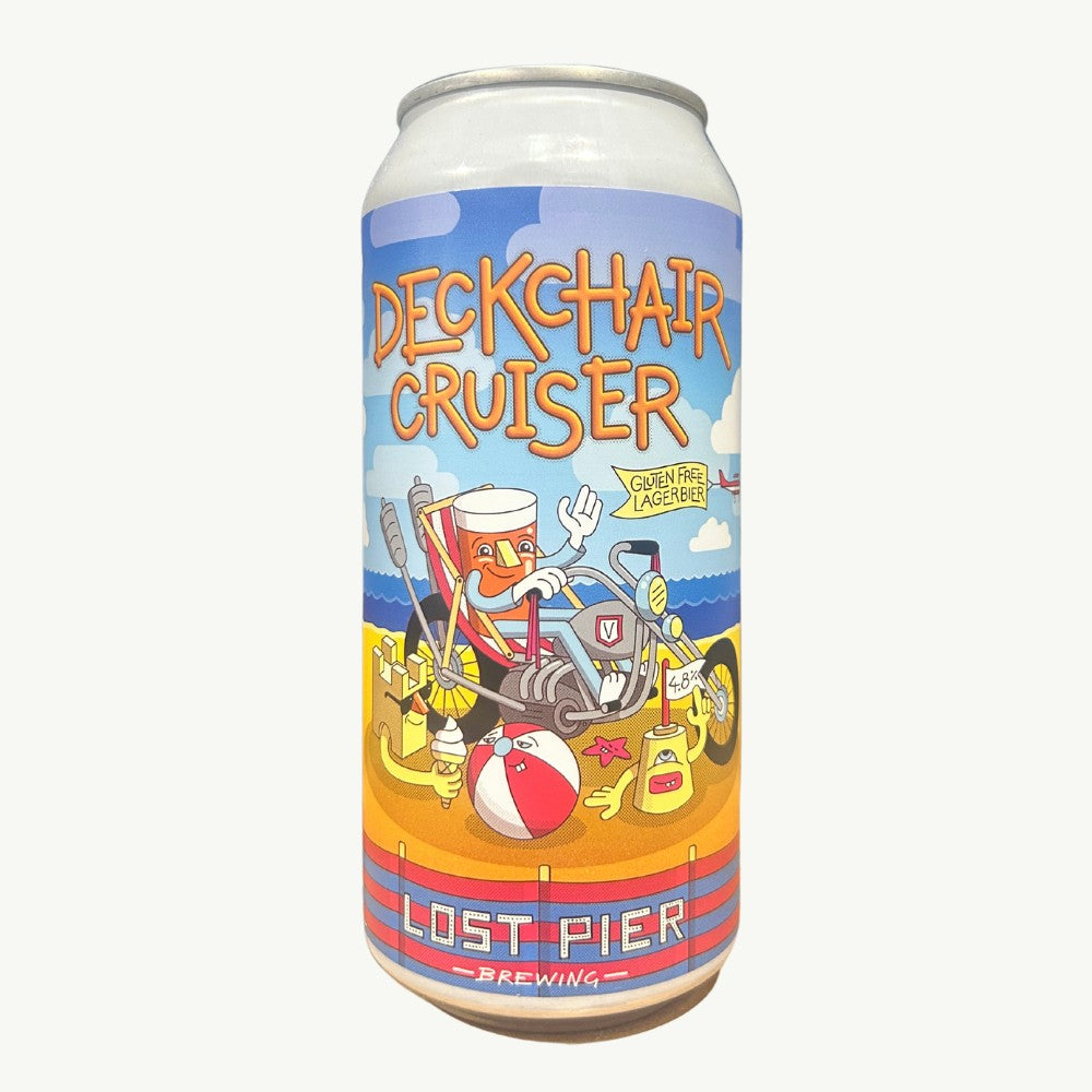 Deckchair Cruiser Gluten Free 4.8% 440ml
