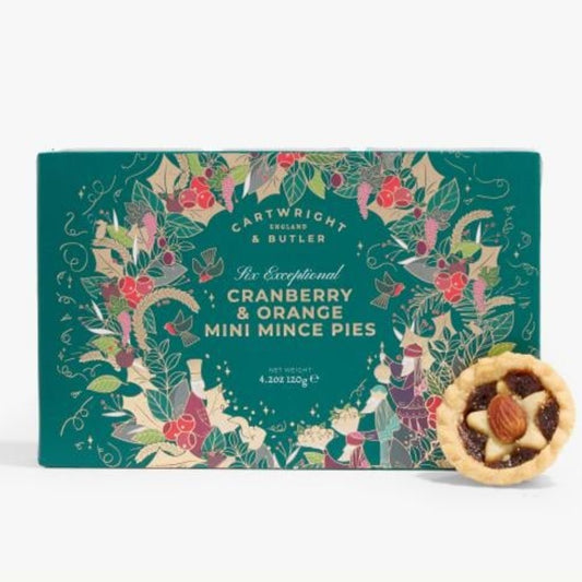 Cranberry & Orange Mini Mince Pies 120g