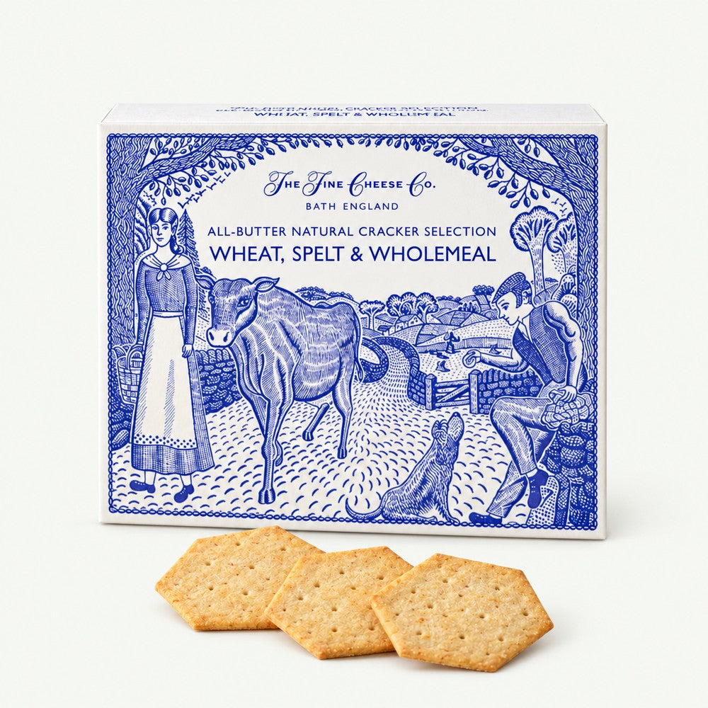 All-Butter Cracker Selection Box (Wheat, Spelt & Wholemeal) 375g