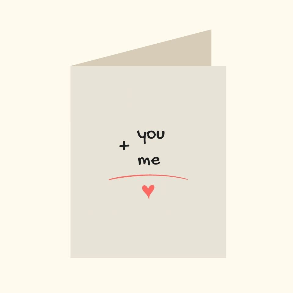 you + me