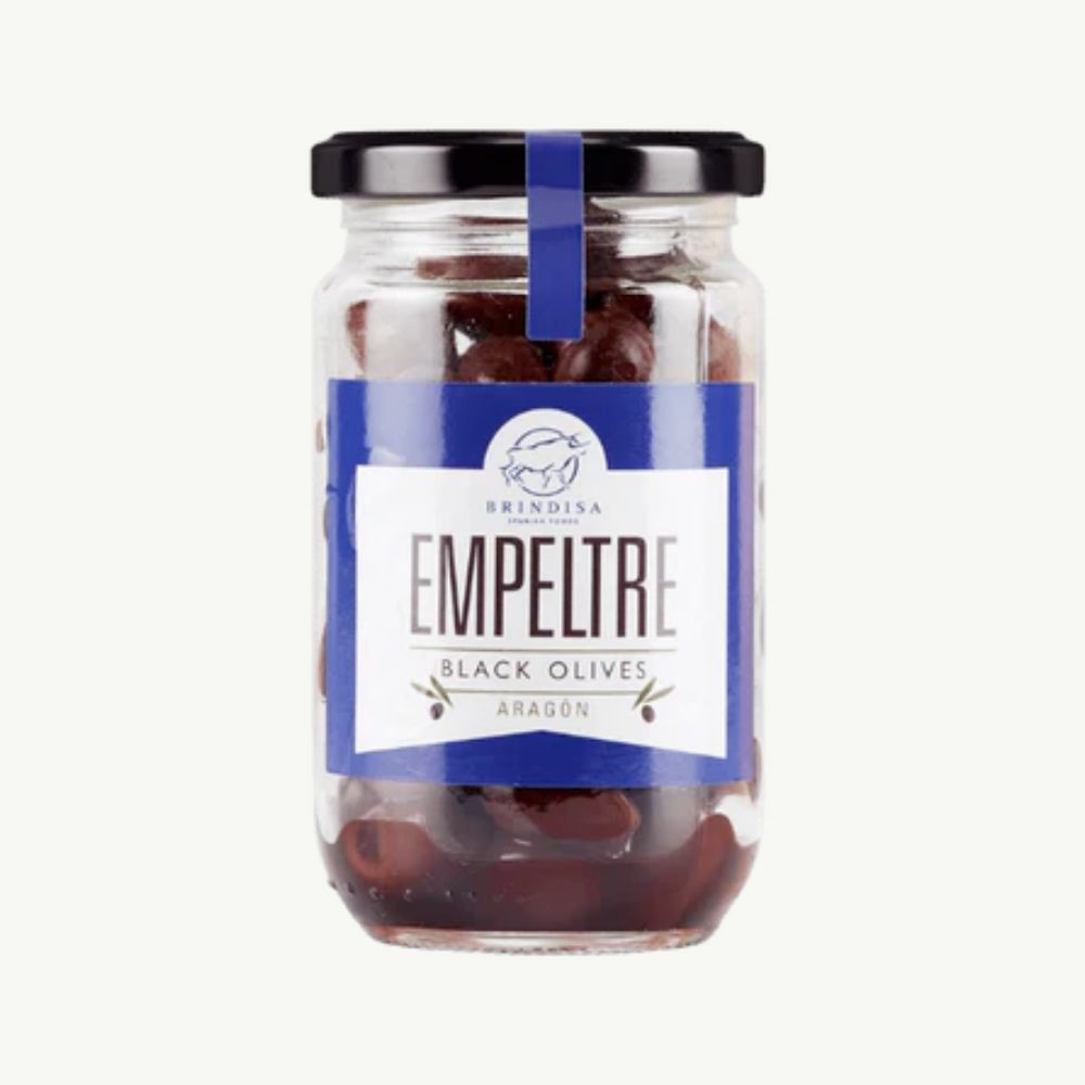 Brindisa Empeltre Black Olives 180g