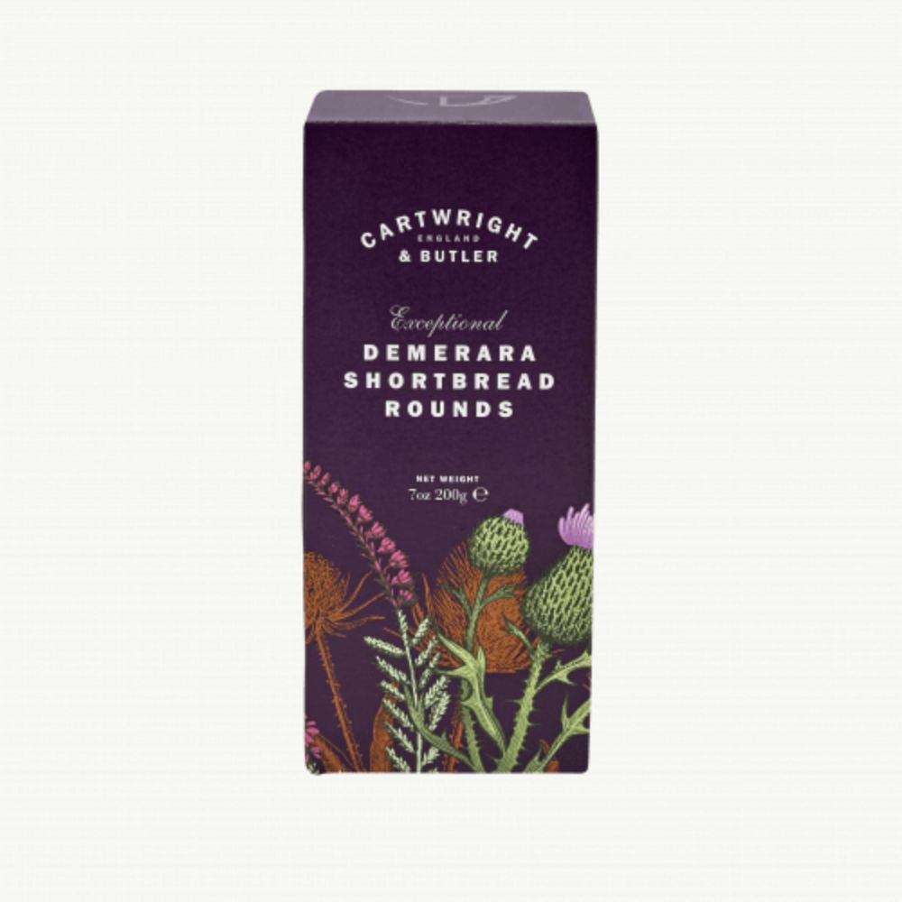 Demerara Shortbread Rounds 200g