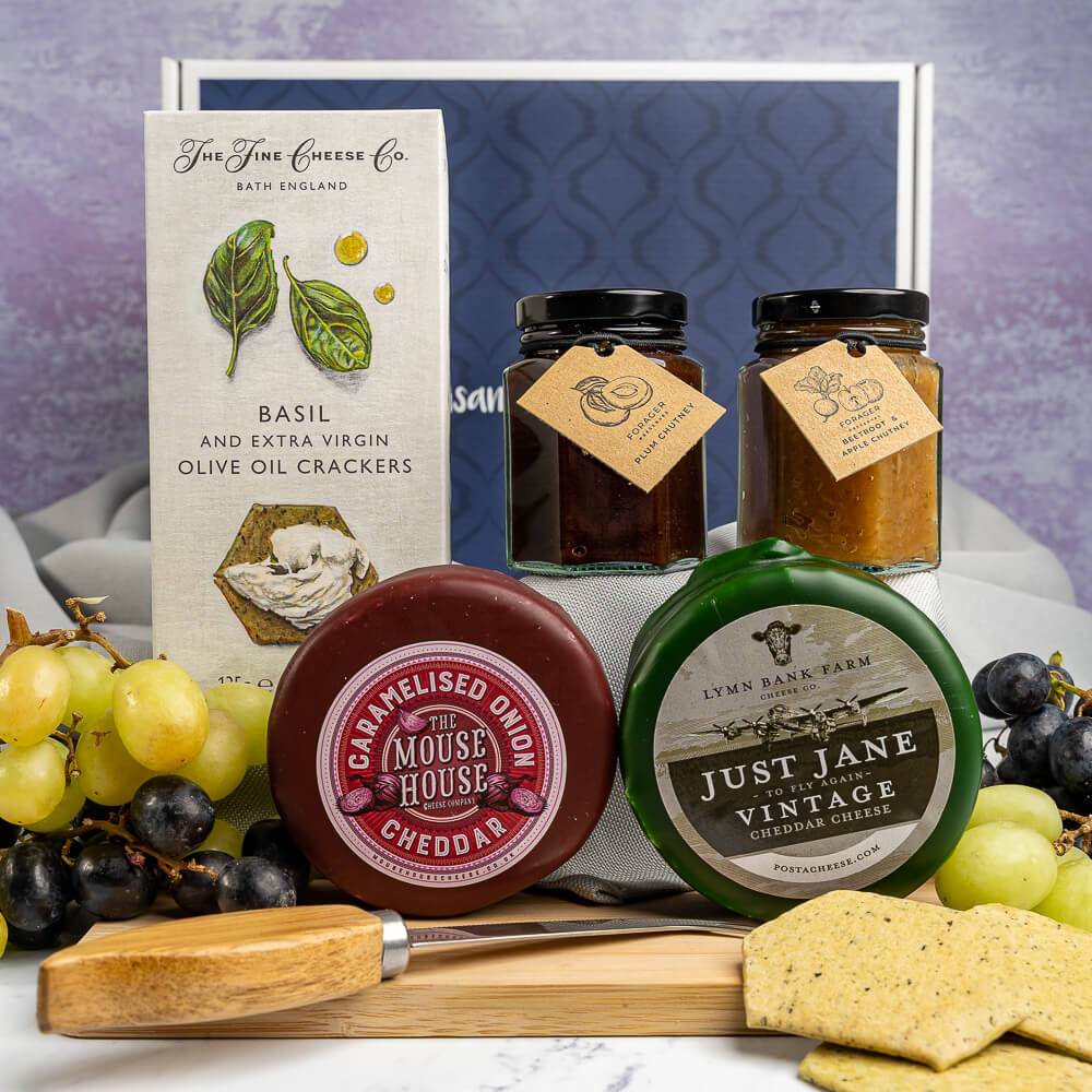 Cheese, Crackers & Chutney Hamper