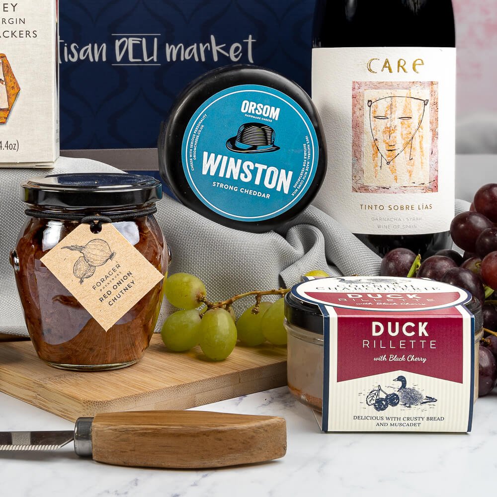 Wine, Cheese & Rillette Gift Hamper