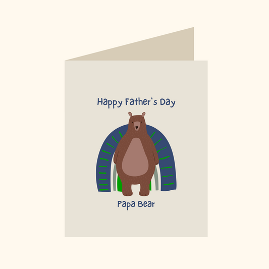 Happy Fathers Day Papa Bear