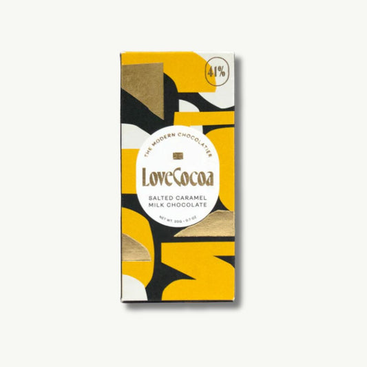 Mini Salted Caramel Milk Chocolate Bar 20g