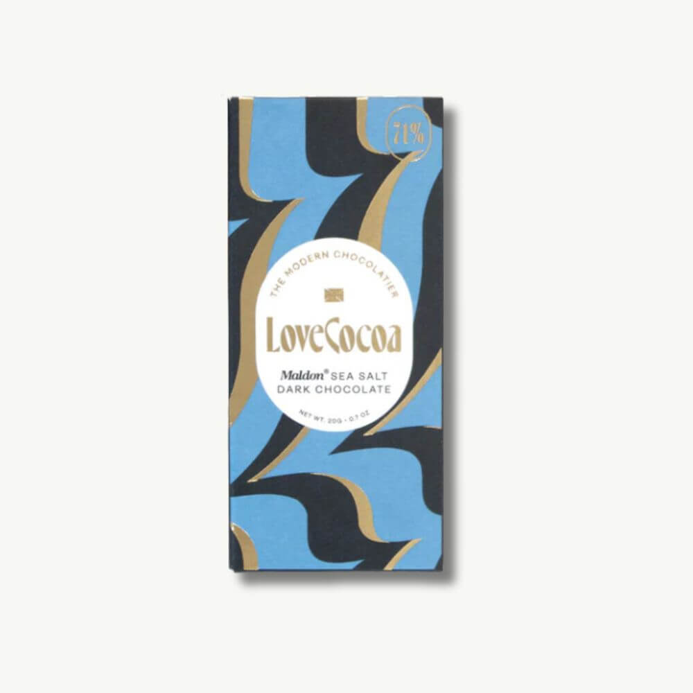 Mini Maldon Sea Salt Dark Chocolate Bar 20g