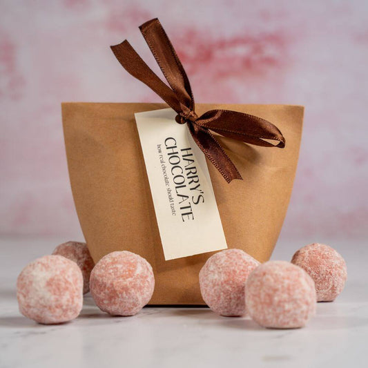 Pink Marc de Champagne Truffles 90g