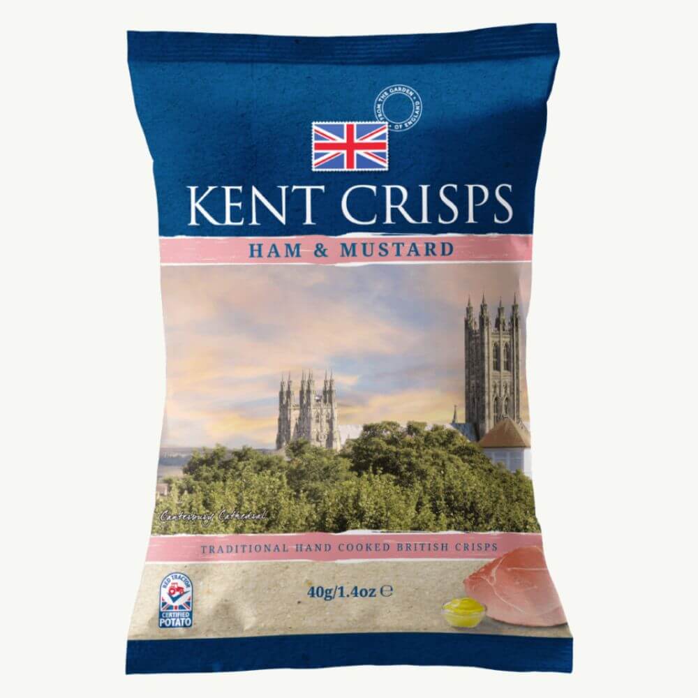 Ham & Mustard Kent Crisps 40g