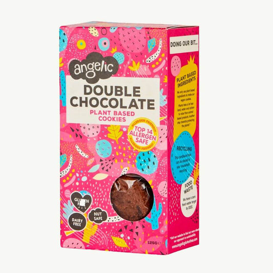 Plant Based Double Chocolate Cookies 125g