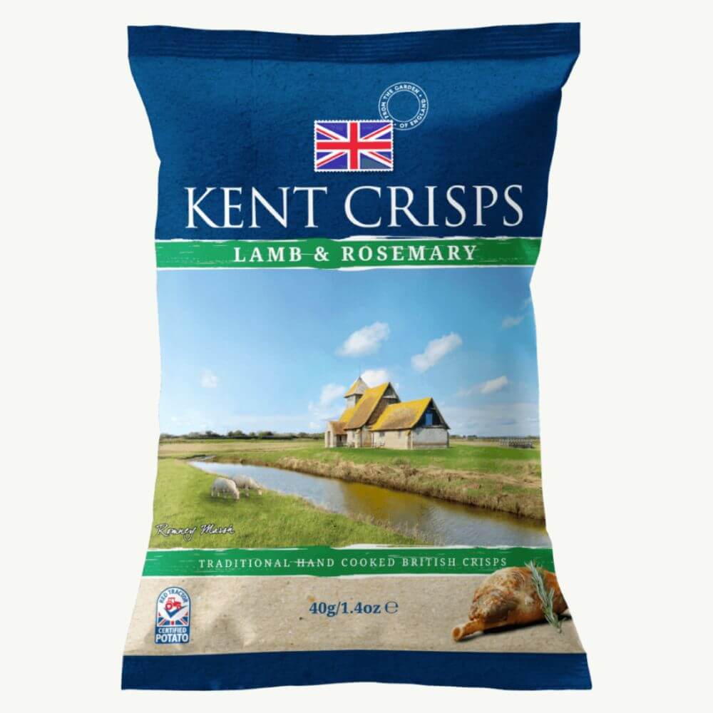 Lamb & Rosemary Kent Crisps 40g