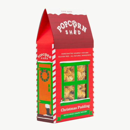 Christmas Pudding Popcorn Shed 80g