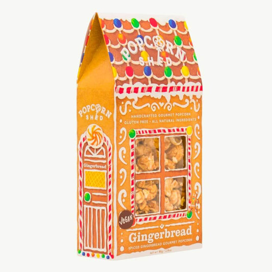 Gingerbread Popcorn Shed 80g