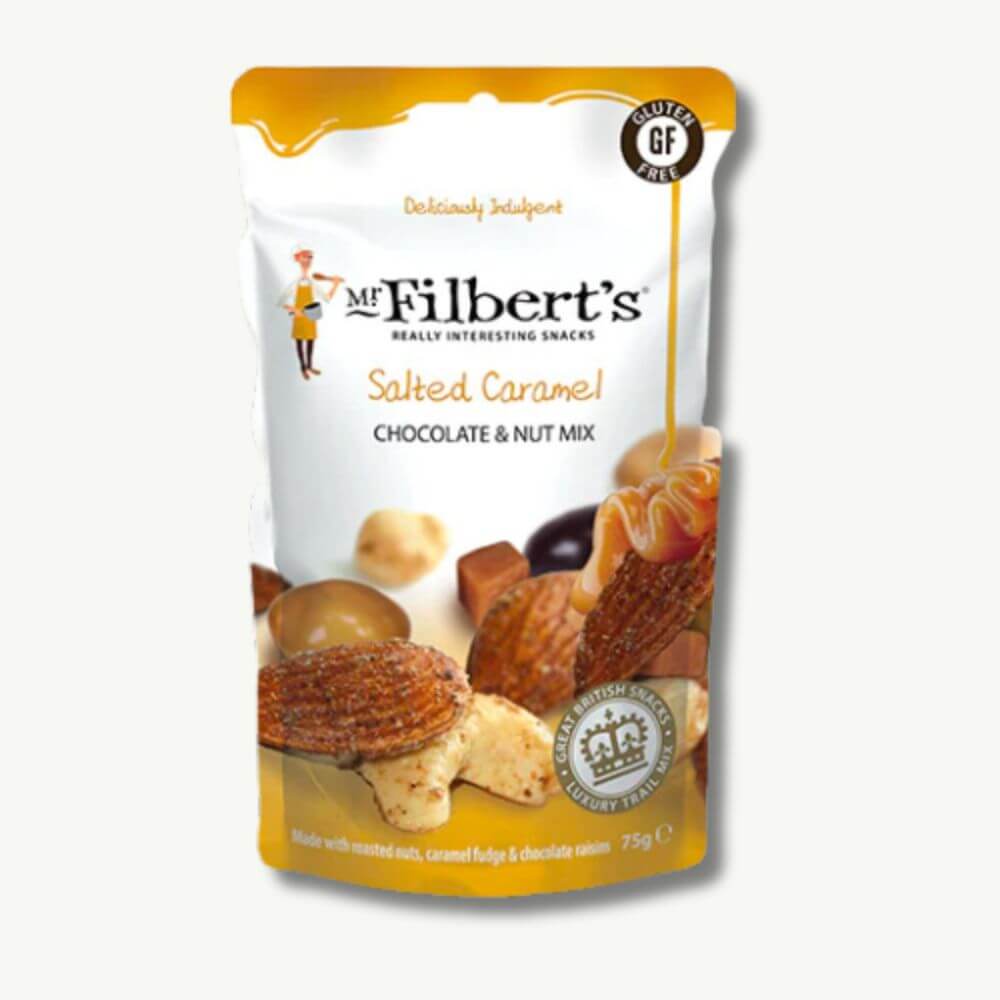 Mr Filberts Salted Caramel Chocolate & Nut Mix 75g