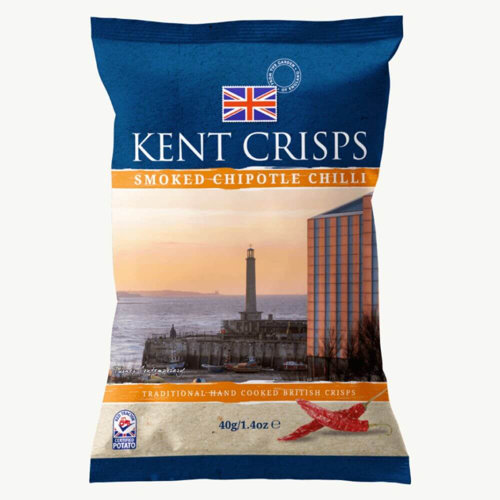 Smoked Chipotle Chilli Kent Crisps 40g