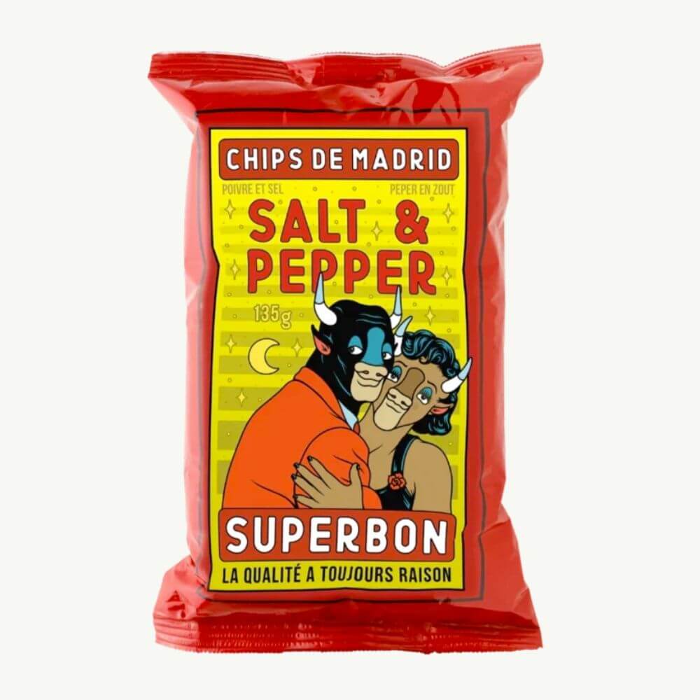 Superbon Salt & Pepper Potato Crisps 45g