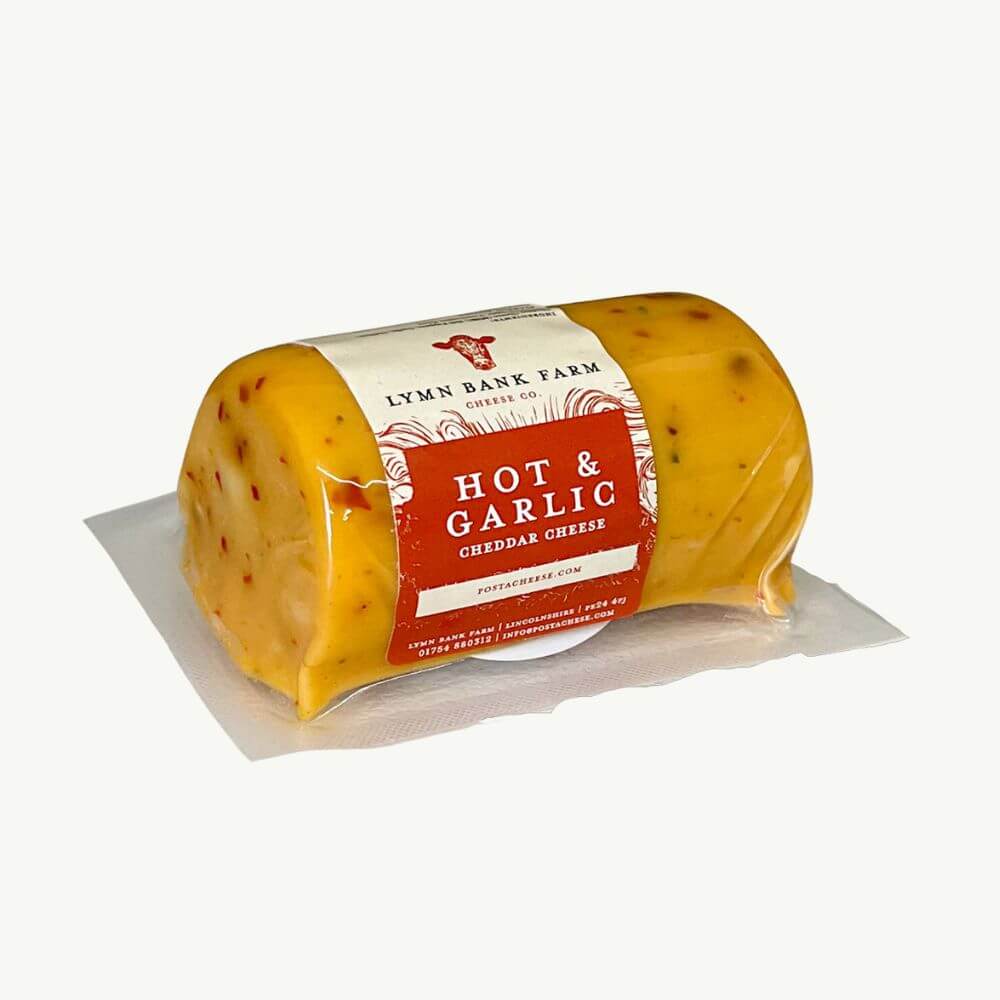 Hot And Garlic Cheddar 145g Signature Barrels