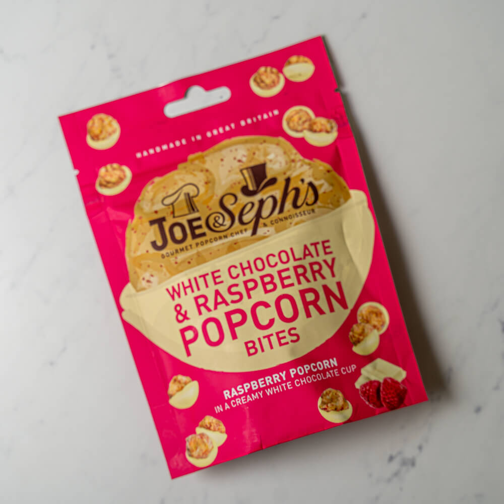 White Chocolate & Raspberry Popcorn Bites 27g