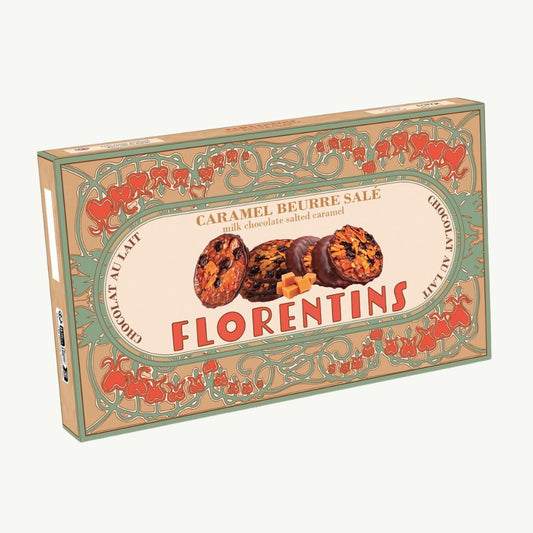 Les Florentins Milk Chocolate Salted Caramel 100g