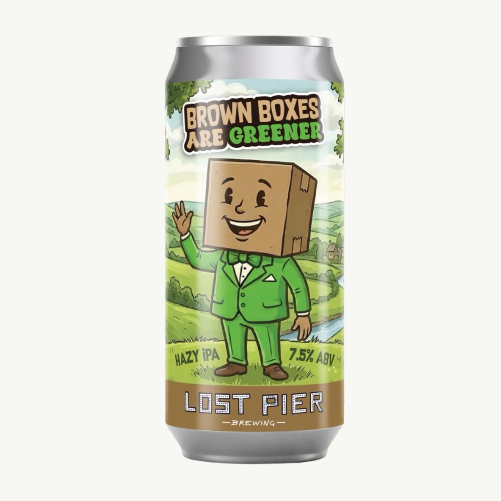Brown Boxes Are Greener IPA 7.5% 440ml