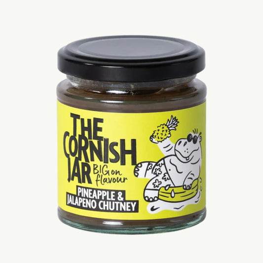 Cornish Jar Pineapple & Jalapeno Chutney 210g