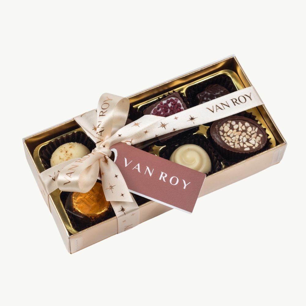 8 Pack of Van Roy Assorted Belgian Chocolates