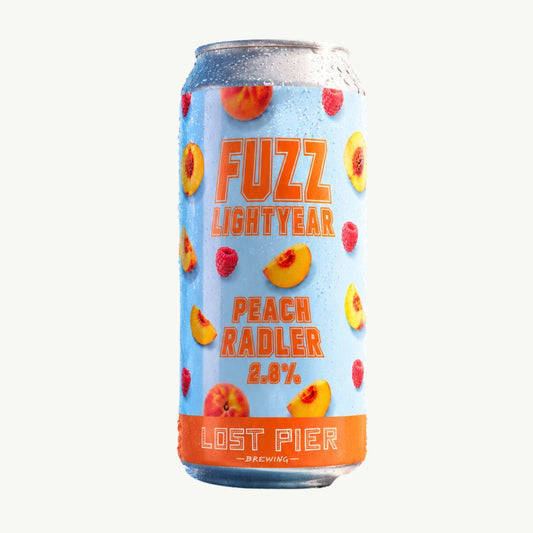Fuzz Lightyear Peach Radler 2.8% 440ml