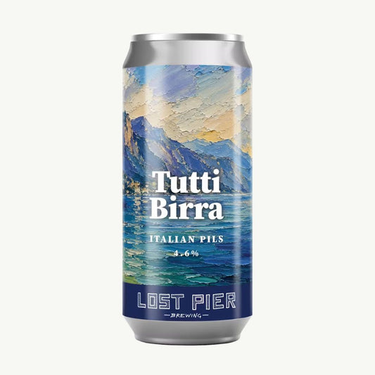 Tutti Birra Italian Pilsner 4.6% 440ml