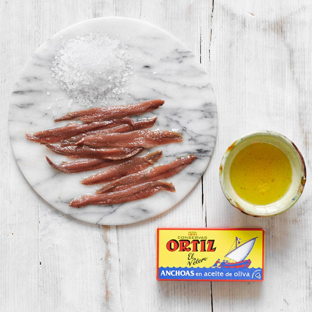 Ortiz Anchovies in Olive Oil 47.5g